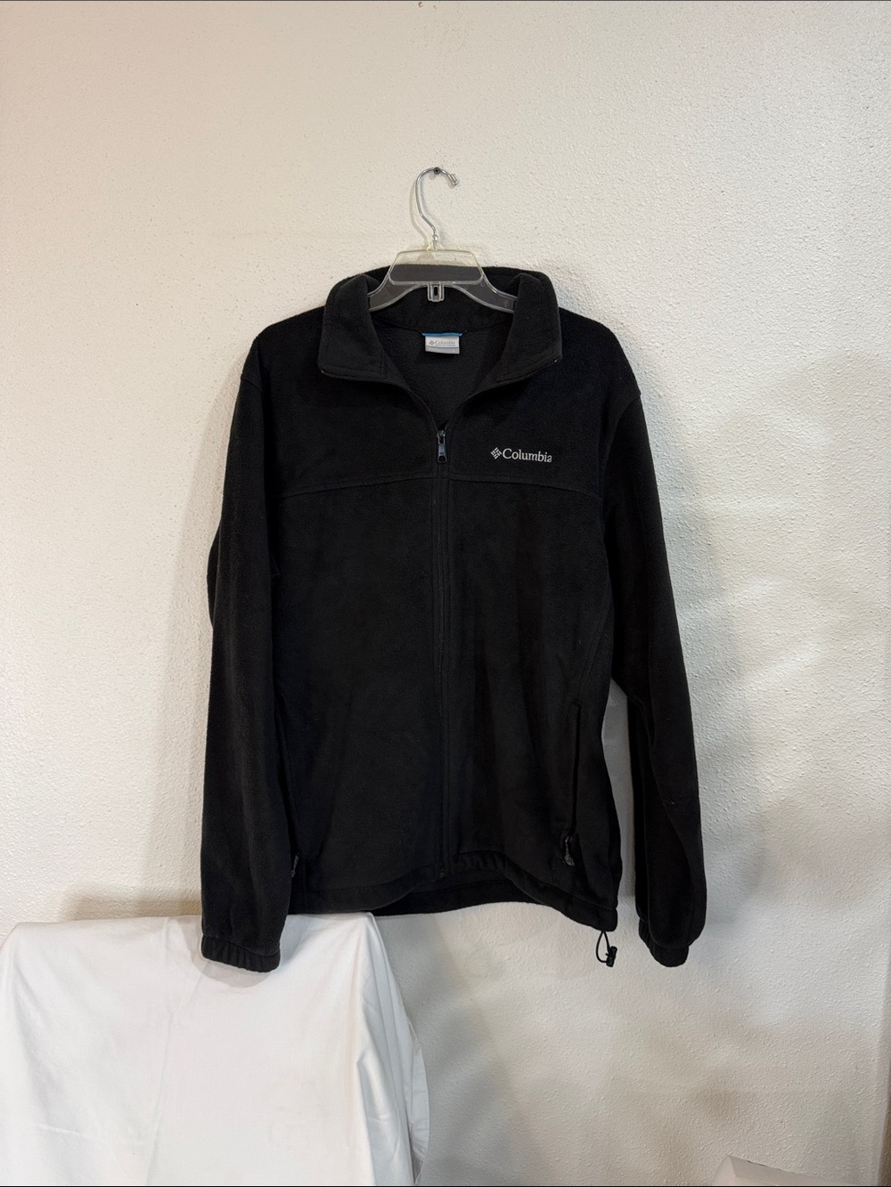 Columbia Men's Black Full-Zip Fleece Jacket